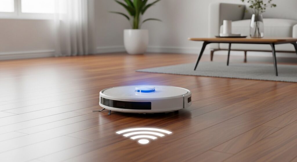 Wifiに繋がっているロボット掃除機